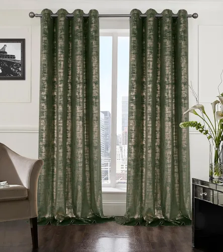 Miniatura 23 de always4u Cortinas de terciopelo suave 100% opacas para dormitorio, sala de estar, ahorro de energía térmica, 84 pulgadas de largo, cortinas de lujo