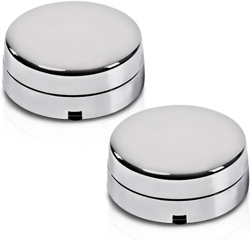 Miniatura 10 de G-PLUS Tapas centrales de rueda de 8 orejetas, ideales para llantas de camioneta y camión de 16 pulgadas - Compatible con Chevy Silverado/GMC Sierra