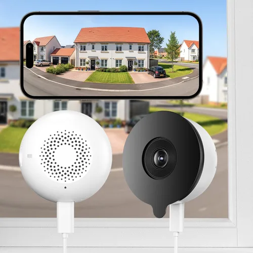 Miniatura 12 de Cámara de seguridad de ventana 2K de 3 MP, 5G y 2.4 GHz, WiFi para interiores, para seguridad en el hogar, con visión nocturna a color Starlight