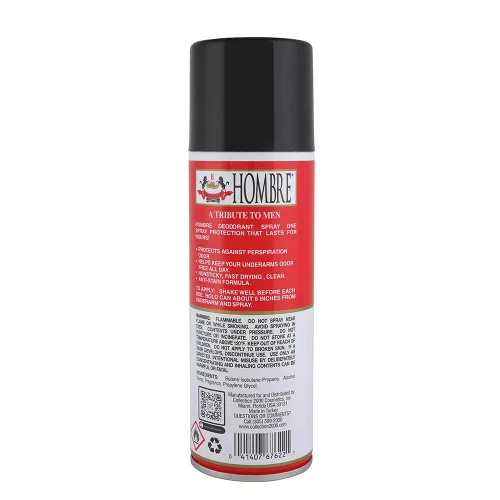 Miniatura 2 de Hombre Spray corporal desodorante rojo clásico para hombres 5.5oz-156g