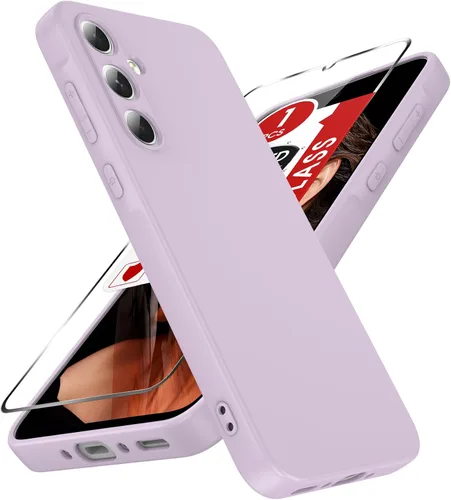 Miniatura 27 de LeYi Funda para Motorola Moto G Play 4G 2024: Funda para Moto G Play 4G 2024 con funda delgada y antiarañazos, silicona líquida a prueba de golpes