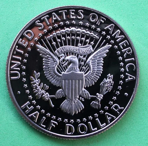 Miniatura 2 de 1989 S US Mint Deep Cameo Proof Kennedy Half Seller DCAM