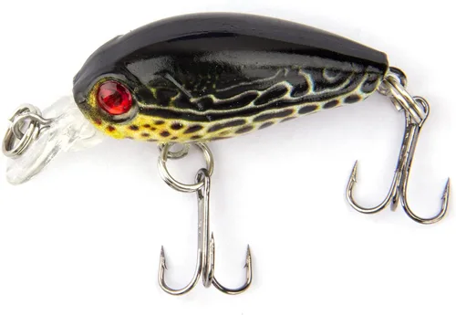 Miniatura 6 de Micro señuelos de pesca, cebos de crankbaits, mini señuelo de pesca Swimbaits Micro Crank Baits Topwater Señuelos para agua dulce y salada, semillas