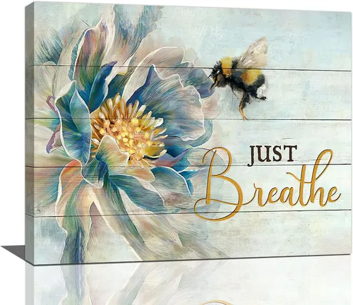 Miniatura 25 de Arte de pared Zen para baño, cuadros de meditación de Buda, decoración de pared, citas espirituales inspiradoras zen, pintura de impresión en lienzo