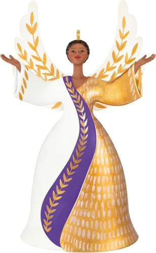 Miniatura 9 de Hallmark Keepsake Adorno de Navidad 2024, La luz de la esperanza, regalos de fe