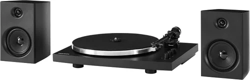 Miniatura 6 de Crosley T150A-WH - Moderno sistema de tocadiscos Bluetooth de 2 velocidades con brazo de tono ponderado variable y altavoces estéreo, color blanco