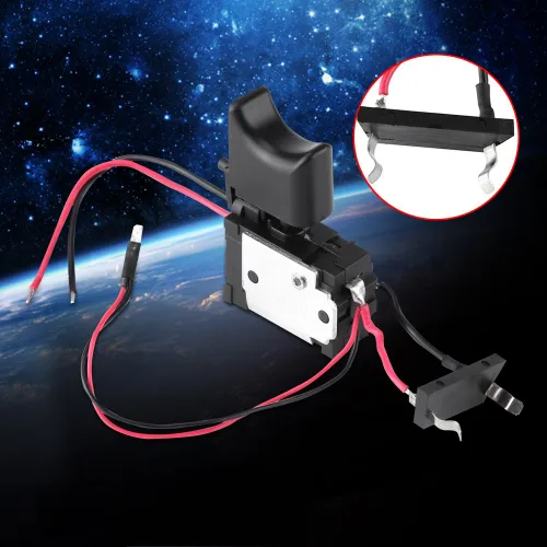 Miniatura 5 de Interruptor de taladro eléctrico, herramienta de energía eléctrica de 7,2 V - 24 V, batería de litio, interruptor de disparo de control de velocidad