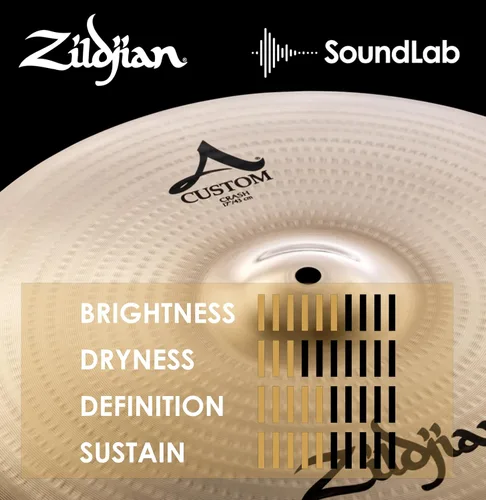 Miniatura 5 de Zildjian Un platillo de choque personalizado - 14 pulgadas de grosor