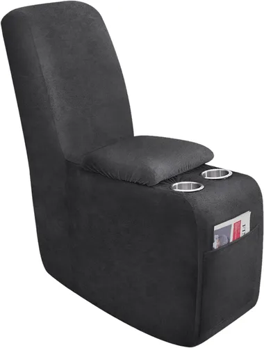 Miniatura 97 de molasofa Fundas de cuero para sillas reclinables, fundas para sillas reclinables grandes para silla reclinable, 4 piezas, fundas lavables que se