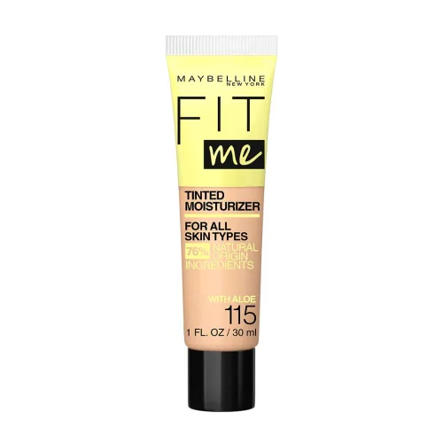 Miniatura 4 de Maybelline Fit Me Crema hidratante tintada, cobertura natural, maquillaje facial, 103, 1 unidad