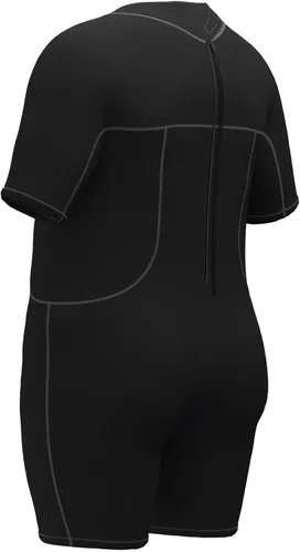 Miniatura 2 de Hevto Traje de neopreno de talla grande para hombre y mujer, 3/2 mm, neopreno completo, traje corto, cremallera en la espalda, para natación