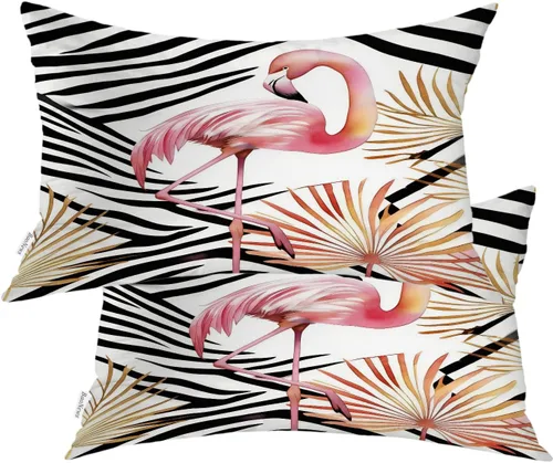 Miniatura 161 de Fundas de almohada con diseño de pinos y pájaros, bayas rojas, hojas de acebo, fondo beige, funda de cojín de mezcla digital, funda de almohada