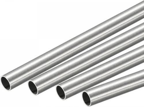 Miniatura 16 de uxcell Tubo redondo de acero inoxidable 304 0.079 in OD 0.008 in espesor de pared 11.811 in longitud 4 piezas