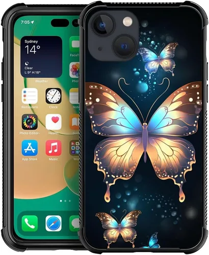 Miniatura 44 de Funda compatible con iPhone 12 Mini, fundas para mujeres y niñas, a prueba de golpes, antiarañazos, Betsy Ross de 13 estrellas, bandera Betsy Ross