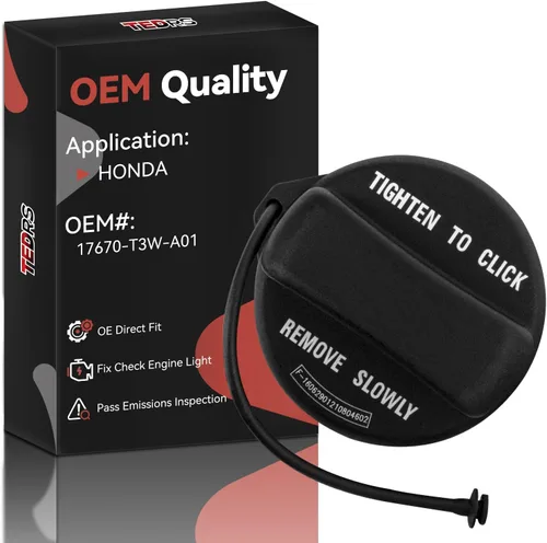 Tapa de Gas Reemplazo Tedrs para Honda: 17670 - T3W - A01 Civic Accord Odyssey Fit HRV HR-V CRV CR-V Pilot Crosstour Insight 2006-2020 OEM Fit