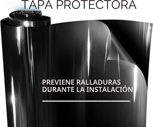 Miniatura 4 de VViViD+ Ultra Gloss Envoltura de vinilo para automóviles prémium (1 x 5 pies, color negro piano brillante)