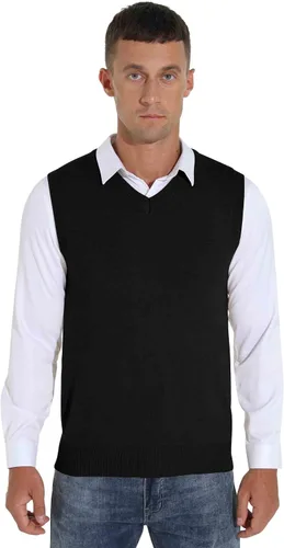 Miniatura 6 de Sailwind Suéter sin mangas con cuello en V y mezcla de lana para hombre