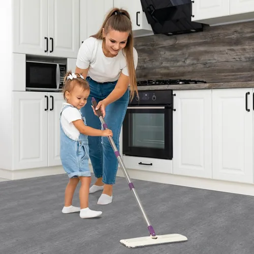 Miniatura 4 de Azulejos de suelo autoadhesivos impermeables para despegar y pegar, azulejos de suelo para cocina DIY para comedor, dormitorio, sótanos, baños