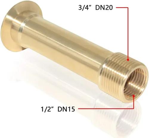 Miniatura 2 de Hooshing 1/2 "DN15 y 3/4" DN20 de latón con boquilla de fuente de campana para rociador de agua de hongo para jardín estanque de atracciones parque