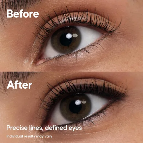 Miniatura 7 de Almay Lápiz delineador de ojos para todo el día, a prueba de manchas, maquillaje de ojos impermeable, hipoalergénico, sacapuntas integrado, 205 Negro