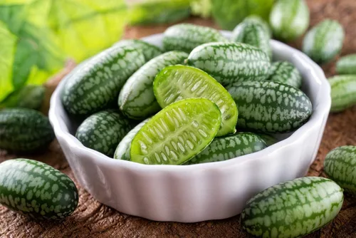 Miniatura 3 de Semillas de melón de ratón 20 semillas Cultiva esta fruta de jardín exótica y rara Semillas de cucamelón, fruta pequeña para cultivar