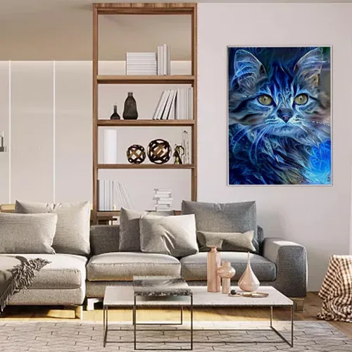 Miniatura 4 de Ingooood Rompecabezas de 1000 piezas de juguetes de entretenimiento de la serie de gatos para adultos, regalo especial de graduación o cumpleaños