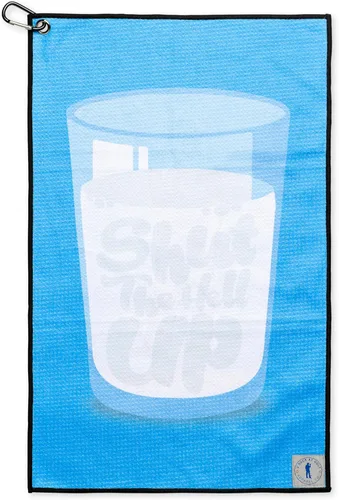 Miniatura 16 de U Suck at Golf Divertida toalla de golf para hombre, microfibra súper absorbente, secado rápido, textura de gofre e impresiones de diseño único