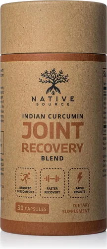 Curcumina india: recuperación articular | Cúrcuma, semillas de tamarindo, boswellia y extractos de pimienta negra | Botella biodegradable sin BPA |