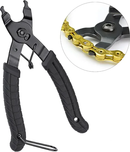 Miniatura 2 de Oumers Bike Master Link - Herramienta de alicates 2 en 1 para cadena de bicicleta, abridor de eslabones rápidos, removedor de cierre compatible