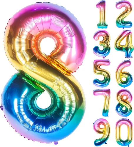 Miniatura 32 de Globos de 40 pulgadas para inflar con helio, de película de aluminio, para fiestas, cierre manual (púrpura 0)