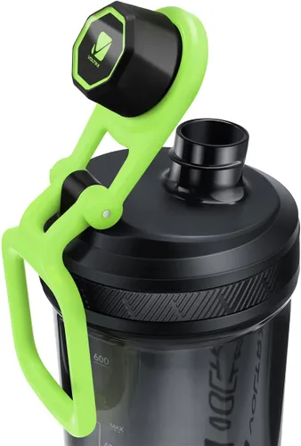 Miniatura 7 de VOLTRX Botella agitadora, mezclador eléctrico recargable de proteínas USB C de galio, tazas agitadoras para batidos de proteínas y reemplazo de Palta