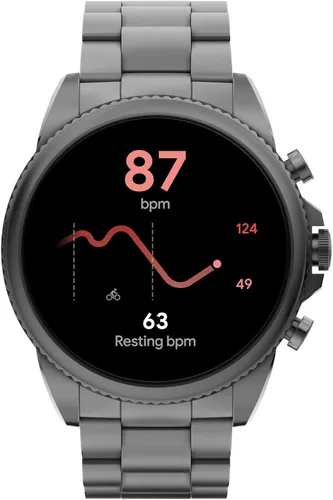 Miniatura 5 de Fossil Gen 6 - Reloj inteligente con pantalla táctil de 1.732in con Alexa integrado, frecuencia cardíaca, oxígeno en sangre, seguimiento