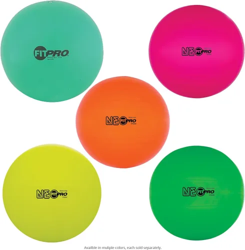 Miniatura 2 de Champion Sports Ejercicio, estabilidad, pelota de equilibrio, 16.5 in, color verde, calidad premium, pelotas medicinales resistentes a los golpes