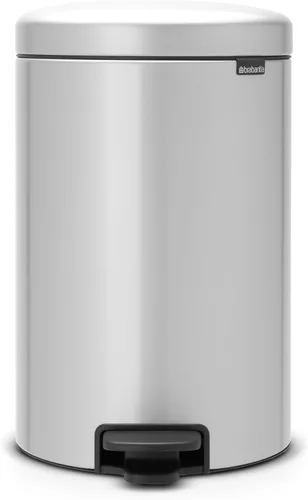 Miniatura 48 de Brabantia NewIcon - Cubo de basura con pedal de cierre suave para cocina, con cubo extraíble, 3.2 galones, azul soñado Azul (Dreamy Blue)