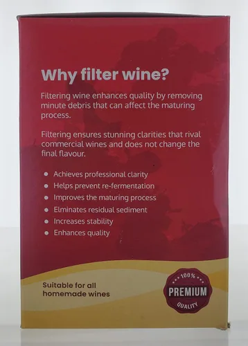 Miniatura 9 de Harris Filters Balliihoo Homebrew MkIII Vinbrite Kit de filtro de vino