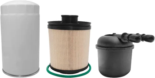 Miniatura 13 de Elemento de filtro de combustible Powerstroke 6.7, compatible con Ford F-250, F-350, F-450, F-550 Super Duty V8 de 2017-2023, reemplaza # FD-4624