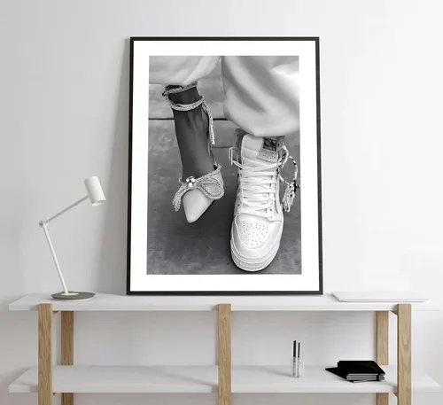 Miniatura 5 de Póster feminista de moda para adolescentes y niñas, impresión femenina en blanco y negro, cuadro de lienzo ecléctico para decoración de pared