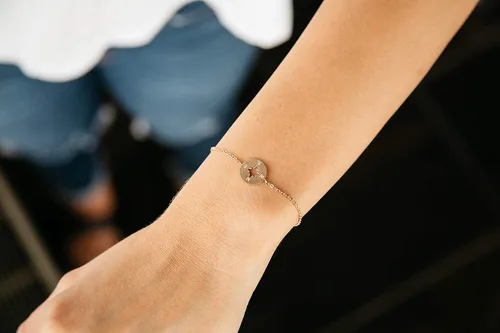 Miniatura 2 de Rosa Vila Compass Bracelet - Direction of Life & Id Be Lost Without You, Compass Jewelry, Woman's Friendship Bracelets for Best Friends