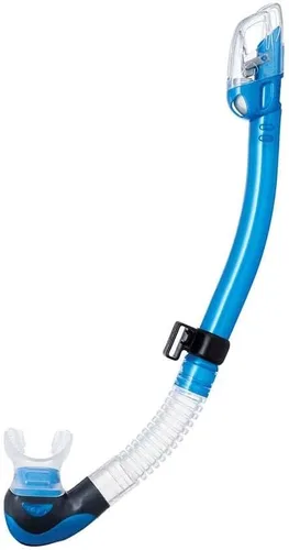 TUSA SP-0101 Hyperdry Elite II - Tubo de snorkel para buceo Scuba Azul cola de pez