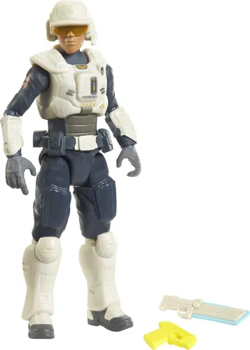 Miniatura 7 de Mattel Figura de acción Fremont de guardia de seguridad Lightyear de Disney y Pixar, articulación de 12 puntos y accesorios de película, escala de 5