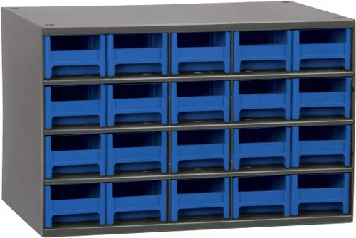 Miniatura 7 de Akro-Mils Gabinete de almacenamiento de acero para garaje, organizador de piezas pequeñas, gabinete de metal para hardware, clavos, tornillos