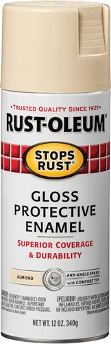 Miniatura 80 de Rust-Oleum 285092 - Pintura en aerosol para prevención del óxido, 12 onzas, transparente satinado Satinado claro