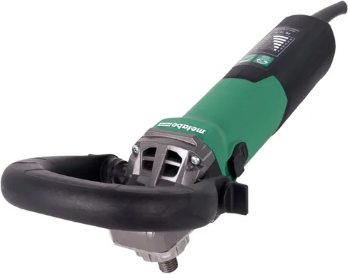 Metabo HPT PE 15-30 Pulidor de ángulo de 7 pulgadas, molienda y pulido superficies de piedra, Pulidor de piedra de motor de 13 amperios, Pulidora de