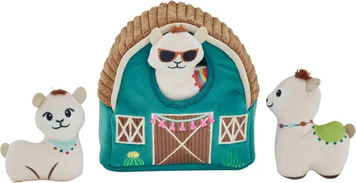 Miniatura 11 de Outward Hound Hide A Birthday Cake, rompecabezas de peluche con temática de cumpleaños para perros