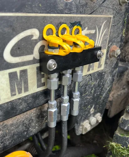 Miniatura 5 de LockNLube Tapas de ajuste de grasa (50 unidades) (rojo)