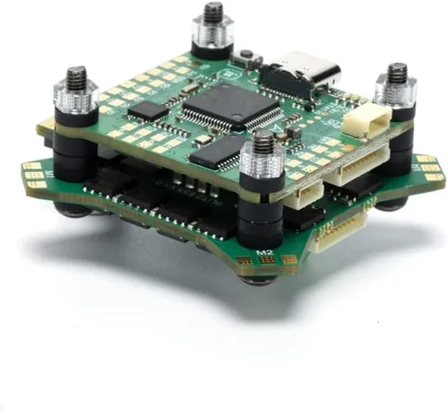 Miniatura 2 de I-F-lig-ht Blitz F7 Stack BMI270 Baro OSD F722 controlador de vuelo E55 G2 55A BLHELI32 4 en 1 ESC 2-6S 30X30mm para FPV Freestyle Drone (Color : F7)