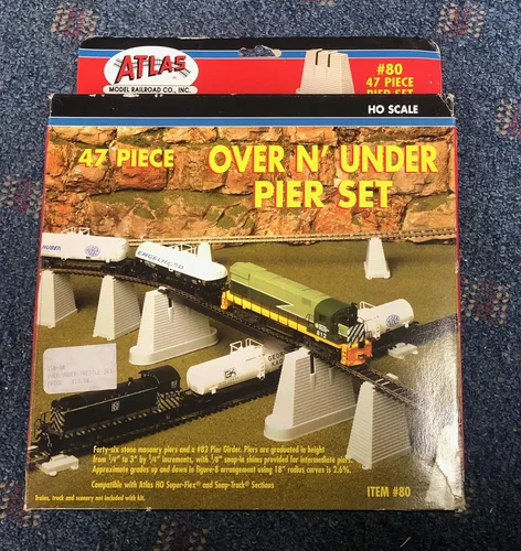 Miniatura 4 de Juego de muelles (juego de 47 piezas) HO Scale Atlas Trains