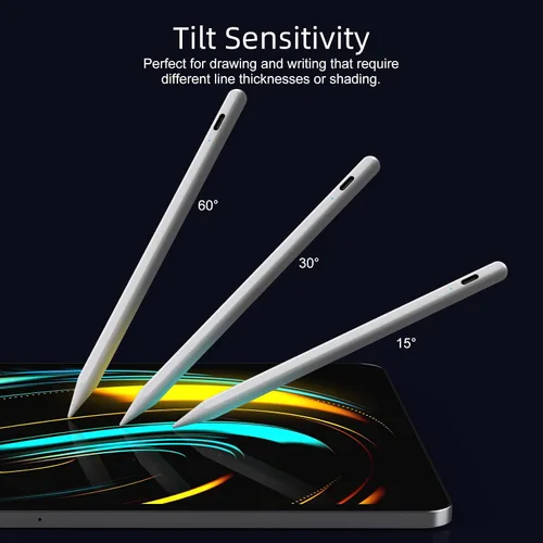 Miniatura 7 de Lápiz óptico para iPad con rechazo de palma y carga rápida, lápiz activo compatible con Apple iPad Pro (2018-2022) (11/12.9 pulgadas), iPad Air