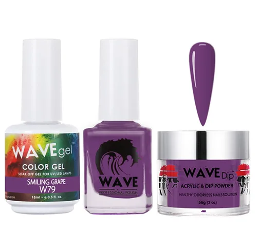 Miniatura 52 de WAVEGEL - Juego de gel de remojo, laca de uñas y polvo acrílico a juego - Colección Simplicity - #P109 Blizzard