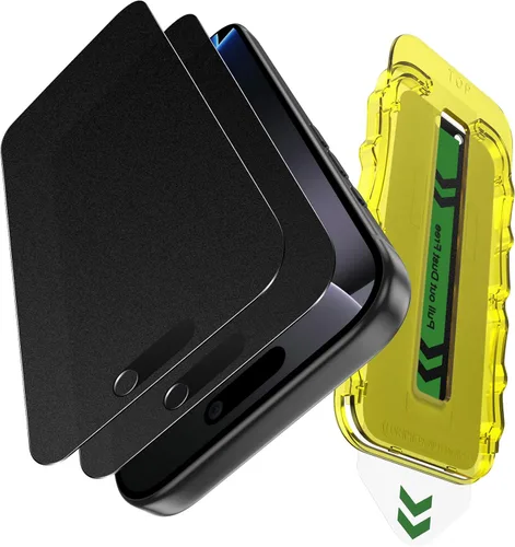 Miniatura 12 de Fotbor - Protector de pantalla para iPhone Xs Max/iPhone 11 Pro Max, protector de pantalla de privacidad antirreflejos, antiespía y arañazos, 2